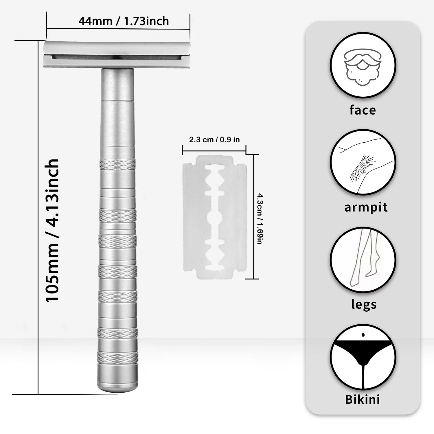 VASQ PRECISION Double- Edge Razor