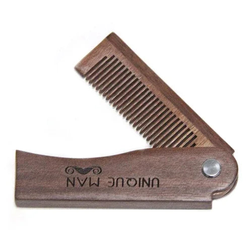 VASQ Pocket Comb- Leather Case Edition