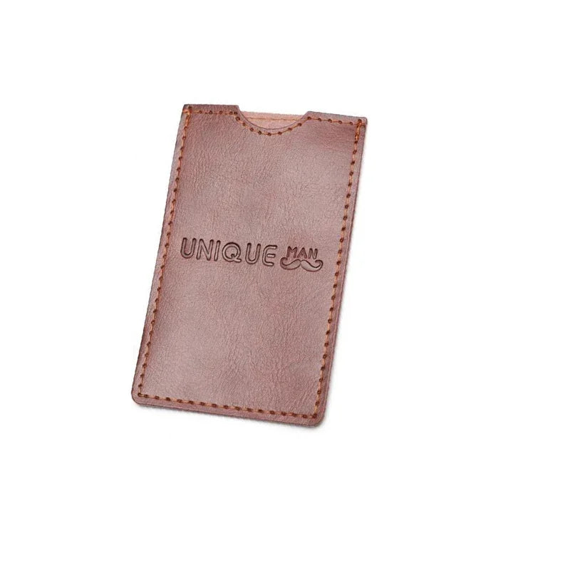 VASQ Pocket Comb- Leather Case Edition