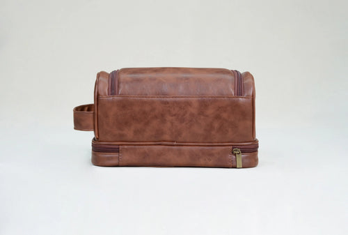 VASQ Leather Toiletry Bag