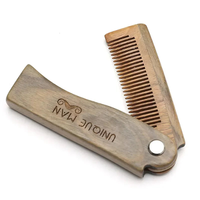 VASQ Pocket Comb- Leather Case Edition