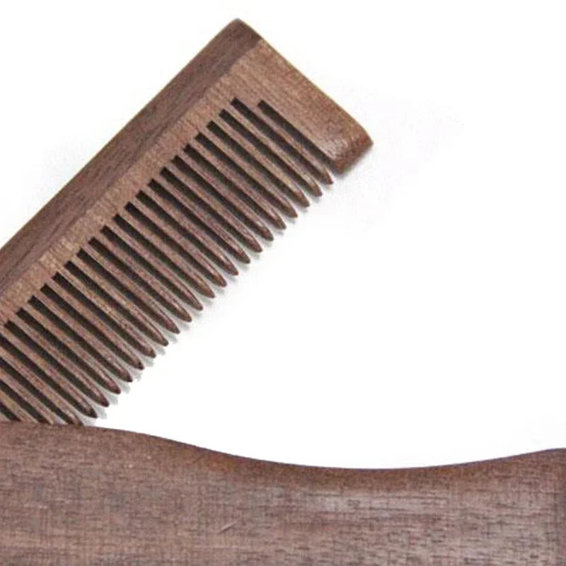 VASQ Pocket Comb- Leather Case Edition
