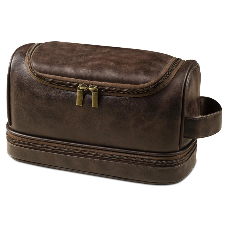 VASQ Leather Toiletry Bag